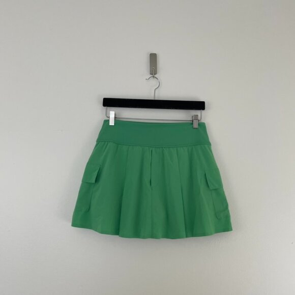 Offline By Aerie 4 Pocket Pleated Tennis Skort Grass Green Size Large - Picture 1 of 7